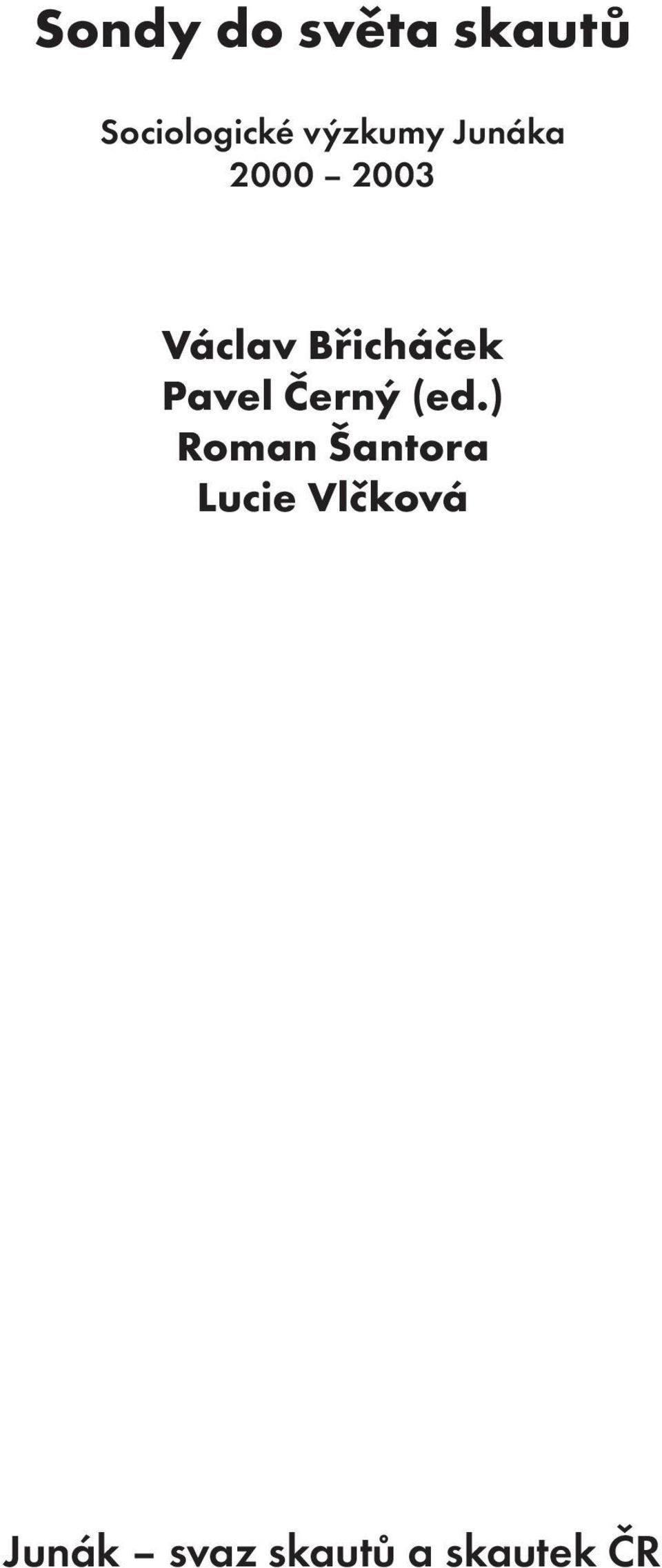 Břicháček Pavel Černý (ed.