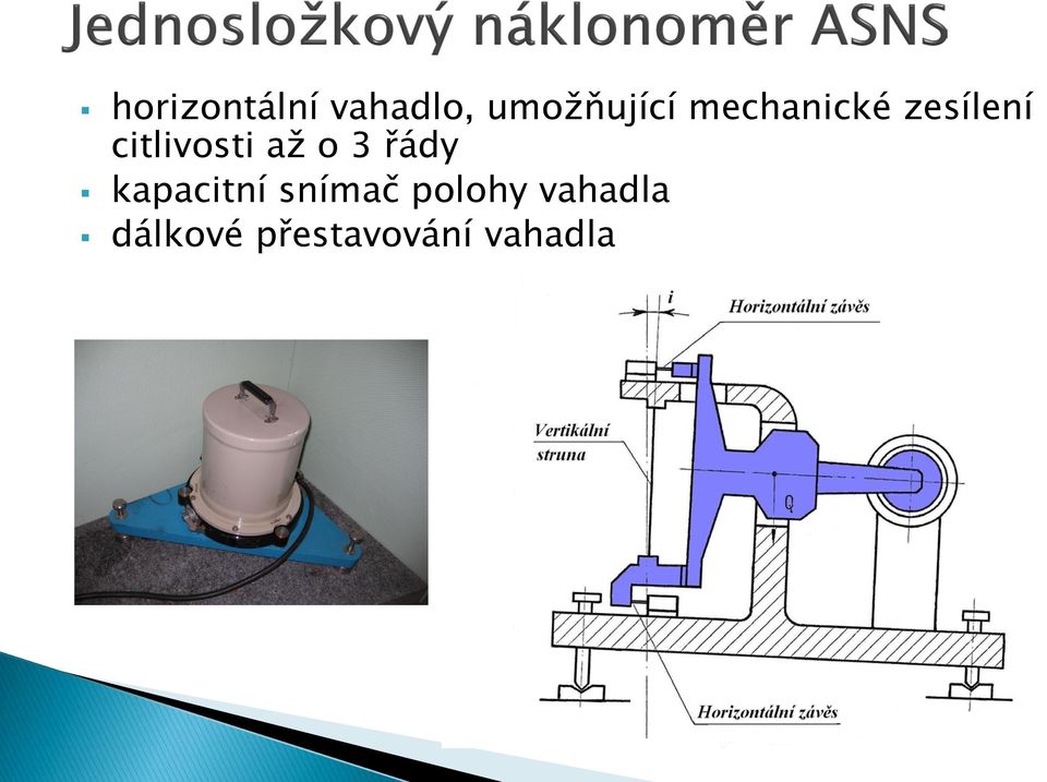 o 3 řády kapacitní snímač polohy