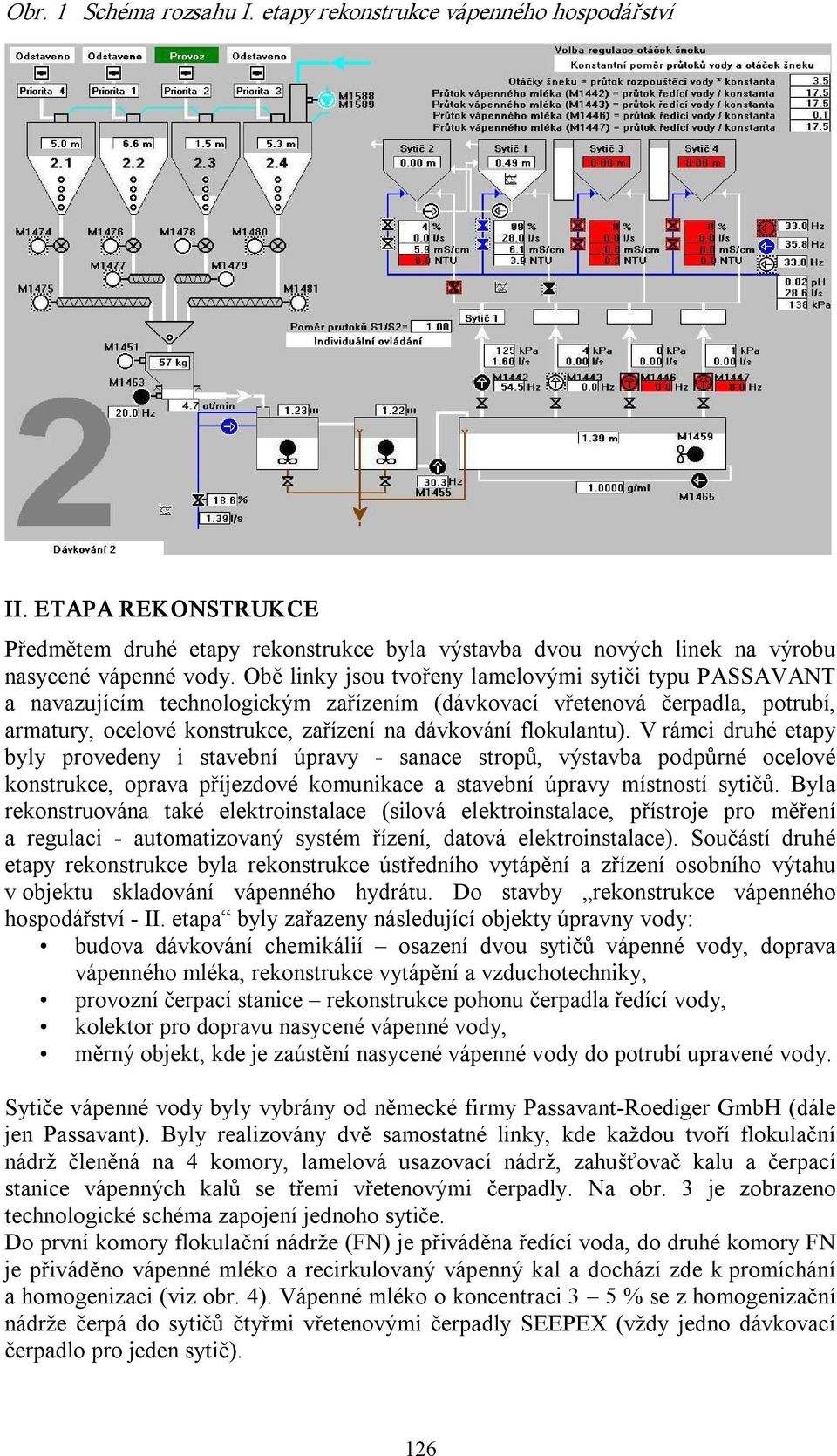 V rámci druhé etapy byly provedeny i stavební úpravy sanace stropů, výstavba podpůrné ocelové konstrukce, oprava příjezdové komunikace a stavební úpravy místností sytičů.