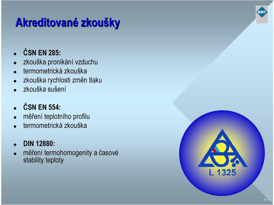 sušení ČSN EN 554: měření teplotního profilu termometrická