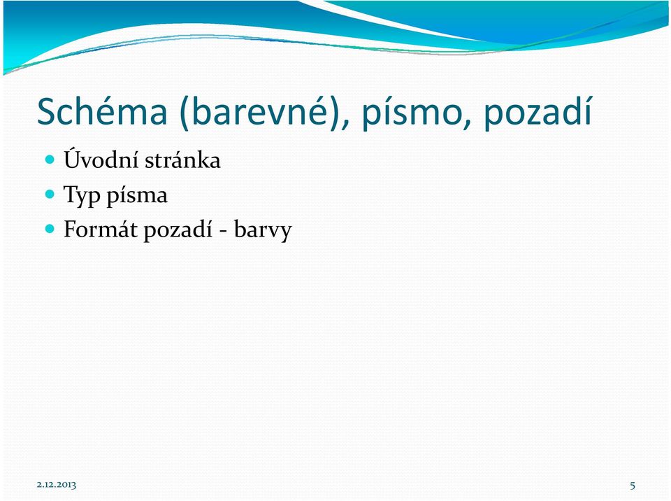 stránka Typ písma