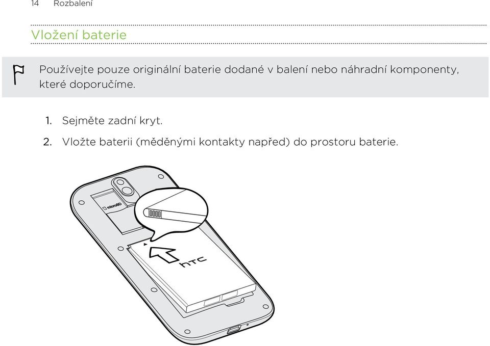 komponenty, které doporučíme. 1. Sejměte zadní kryt.