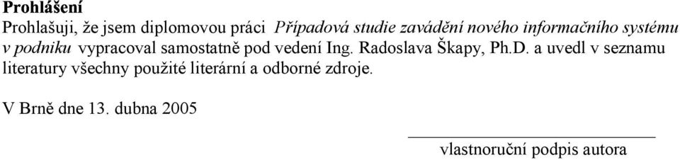 Radoslava Škapy, Ph.D.