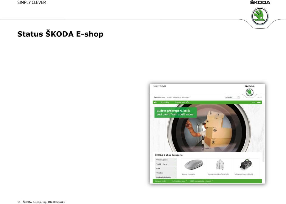 ŠKODA E-shop,