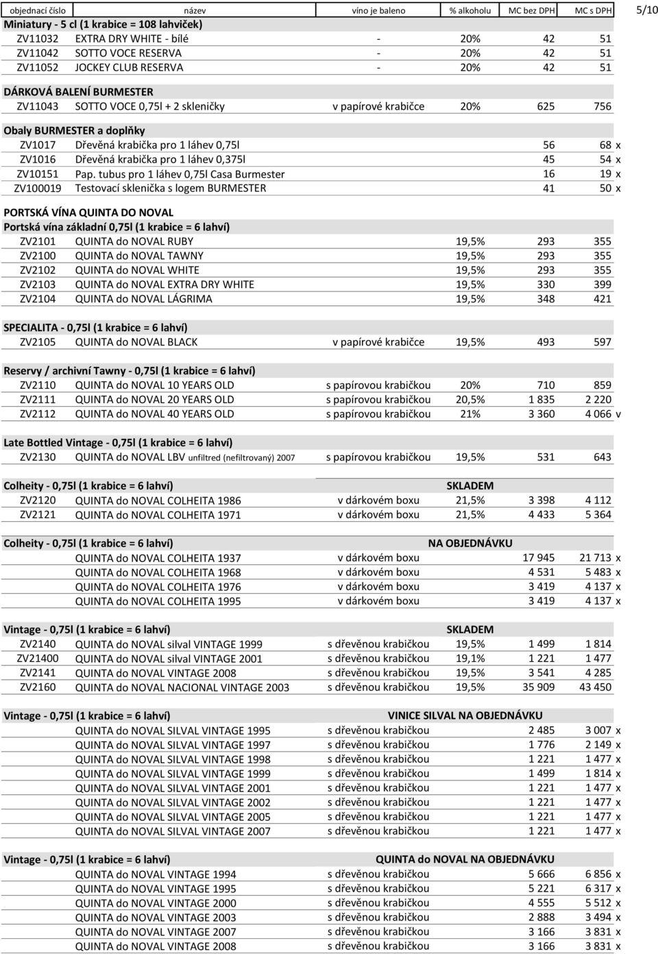 0,75l 56 68 x ZV1016 Dřevěná krabička pro 1 láhev 0,375l 45 54 x ZV10151 Pap.