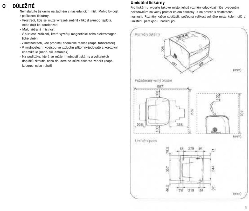 místnostech, kde probíhají chemické reakce (např. taboratoře) - V místnostech, kdejsou ve vzduchu přítomny jedovaté a korozívní chemikálie (např.