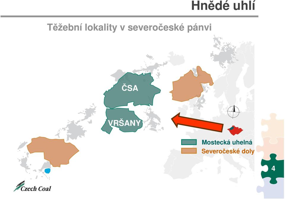 uhlí ČSA VRŠANY