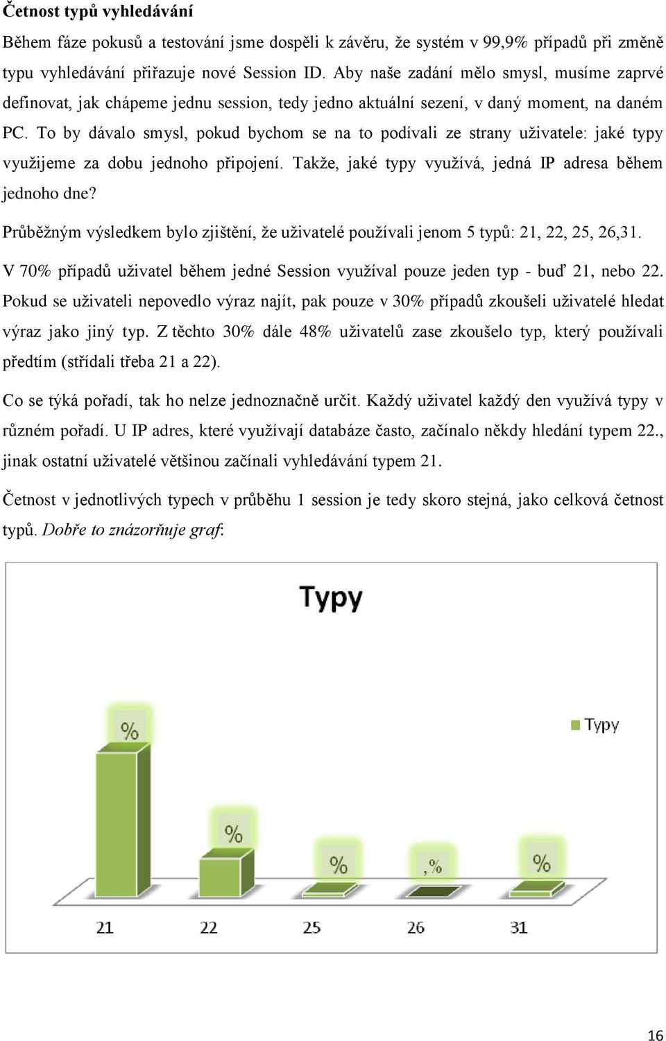 To by dávalo smysl, pokud bychom se na to podívali ze strany uživatele: jaké typy využijeme za dobu jednoho připojení. Takže, jaké typy využívá, jedná IP adresa během jednoho dne?