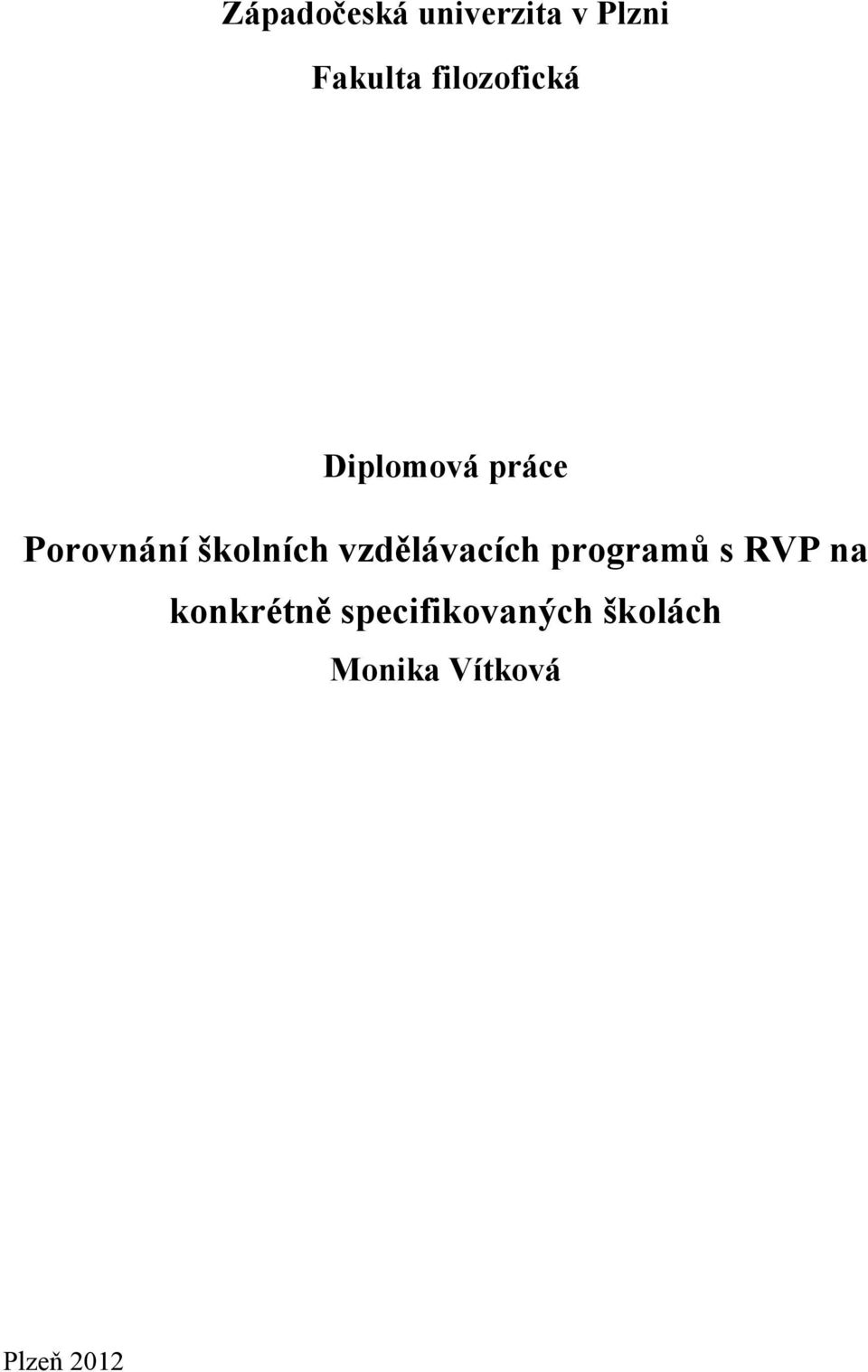 vzdělávacích prgramů s RVP na knkrétně