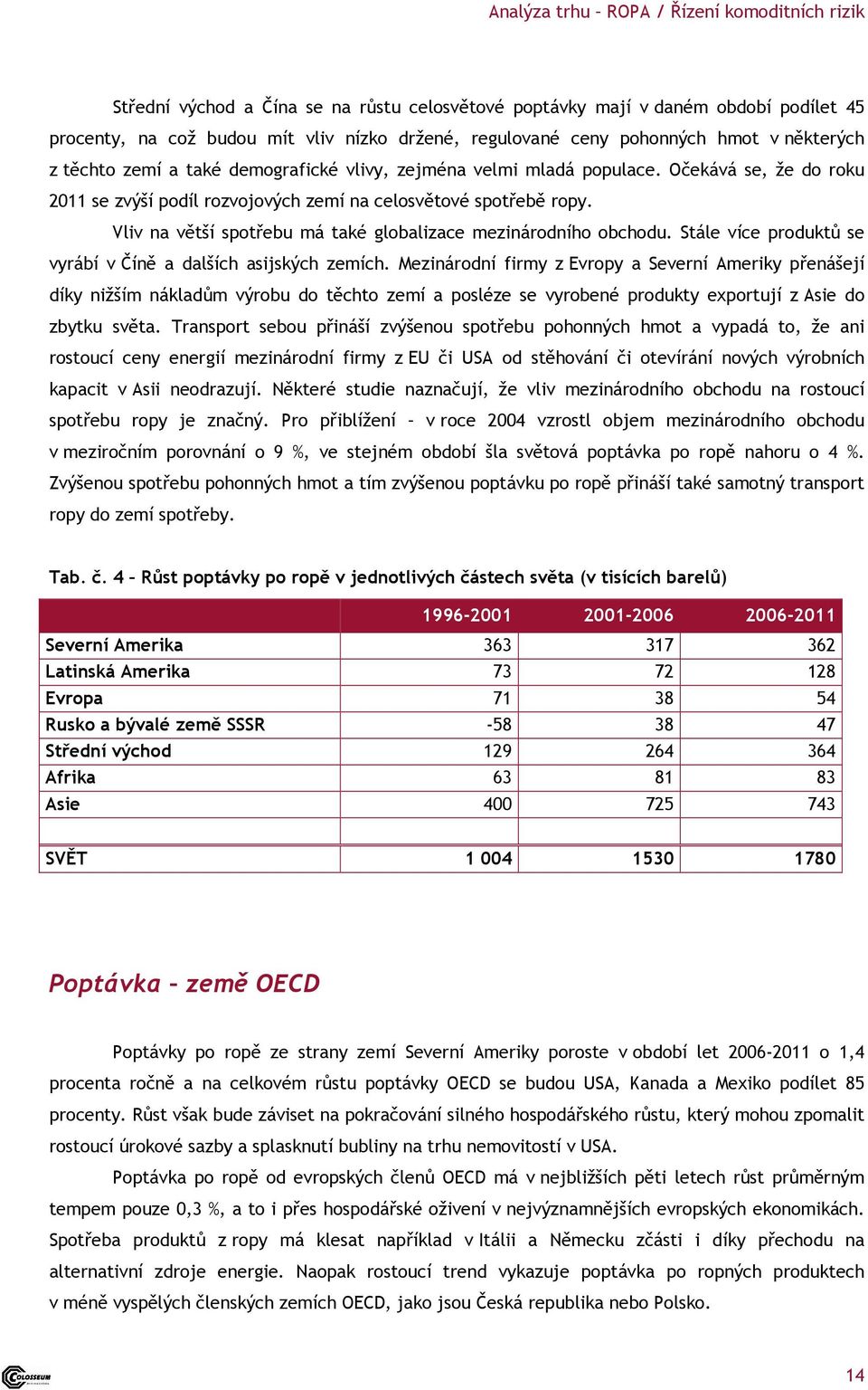 Vliv na větší spotřebu má také globalizace mezinárodního obchodu. Stále více produktů se vyrábí v Číně a dalších asijských zemích.