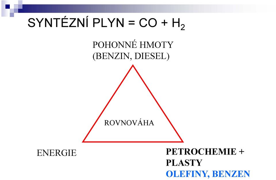 DIESEL) ROVNOVÁHA ENERGIE