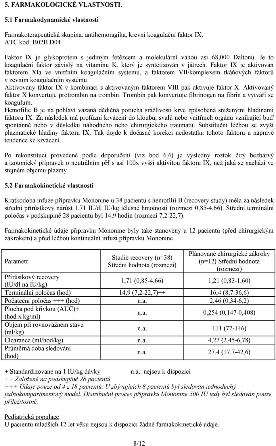 Faktor IX je aktivován faktorem XIa ve vnitřním koagulačním systému, a faktorem VII/komplexem tkáňových faktorů v zevním koagulačním systému.