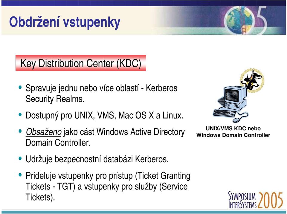 Obsaženo jako cást Windows Active Directory Domain Controller.