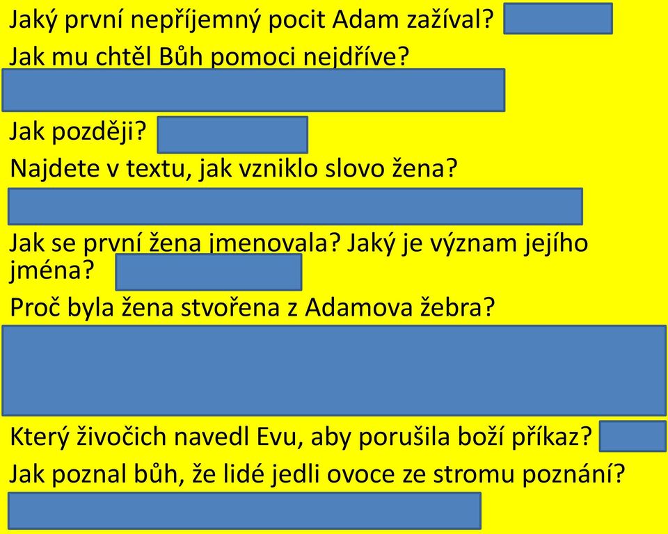 Eva - pramatka Proč byla žena stvořena z Adamova žebra?