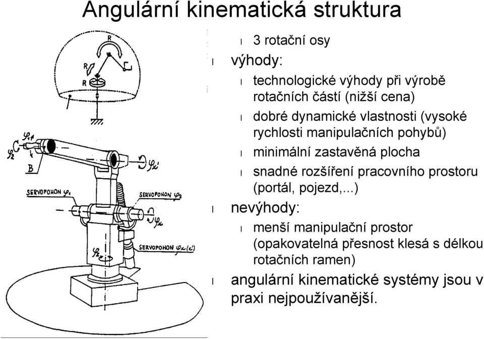 plocha snadné rozšíření pracovního prostoru (portál, pojezd,.