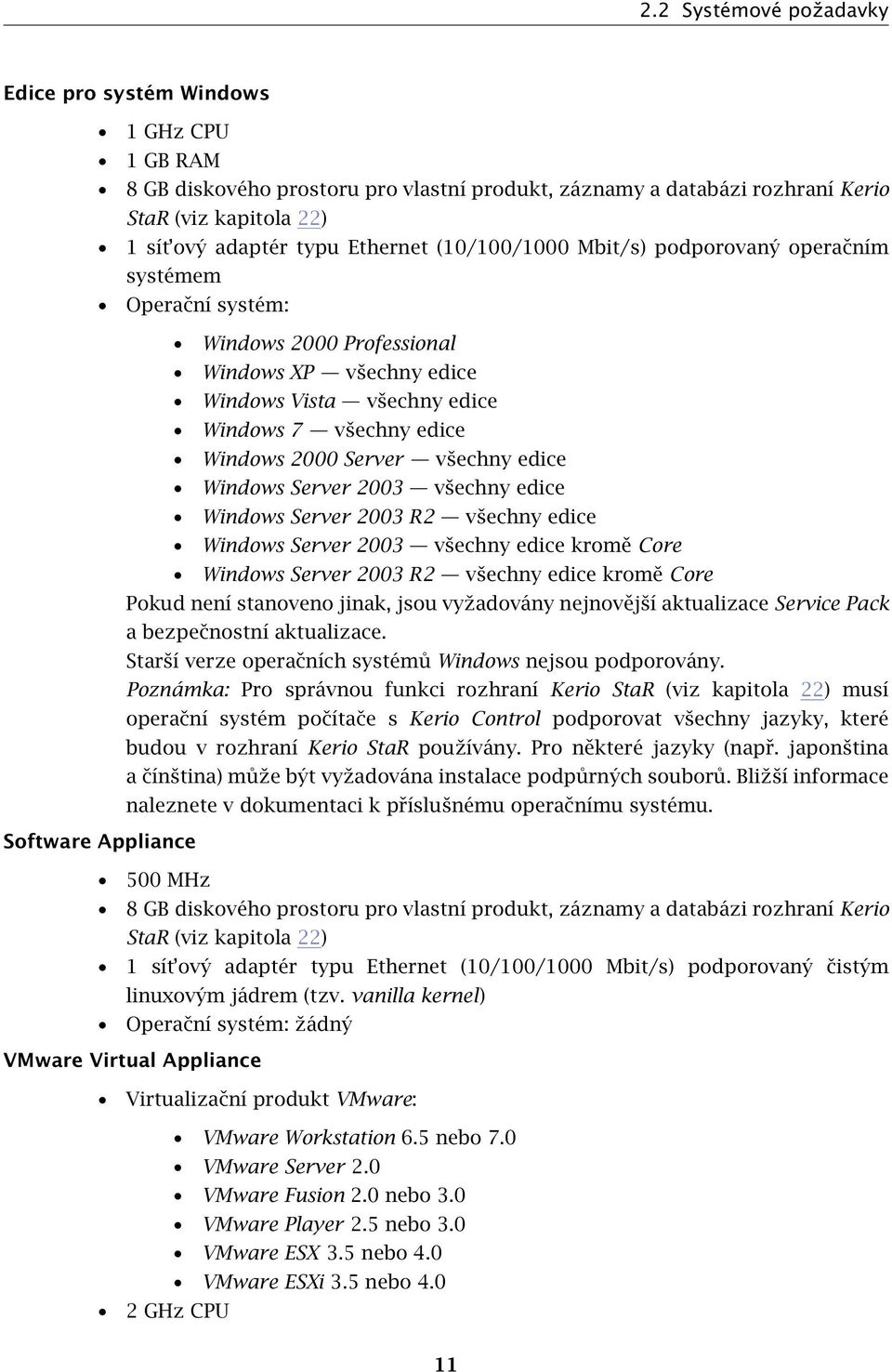 Server všechny edice Windows Server 2003 všechny edice Windows Server 2003 R2 všechny edice Windows Server 2003 všechny edice kromě Core Windows Server 2003 R2 všechny edice kromě Core Pokud není