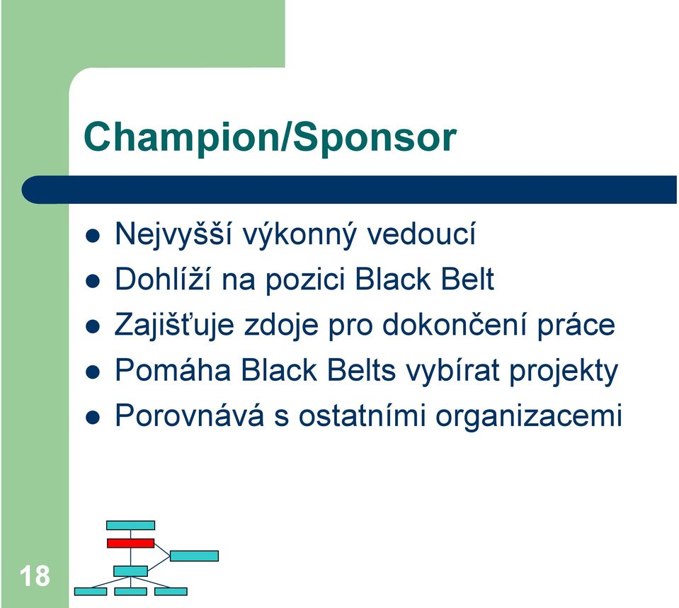 pro dokončení práce Pomáha Black Belts