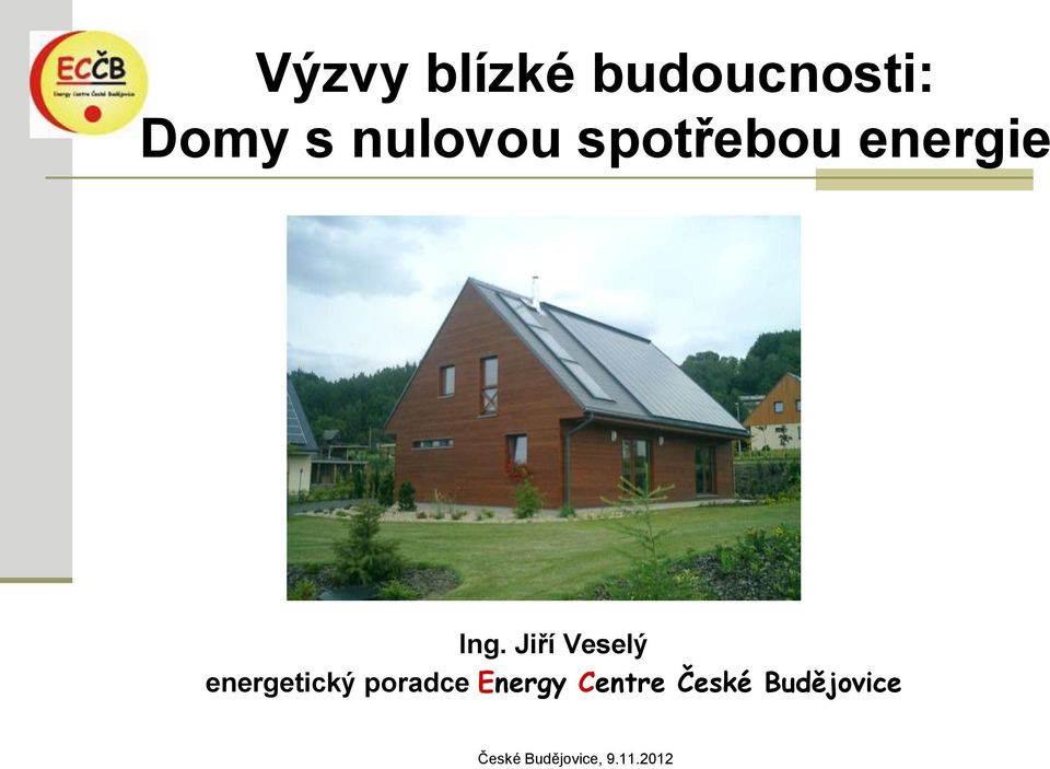 Jiří Veselý energetický poradce