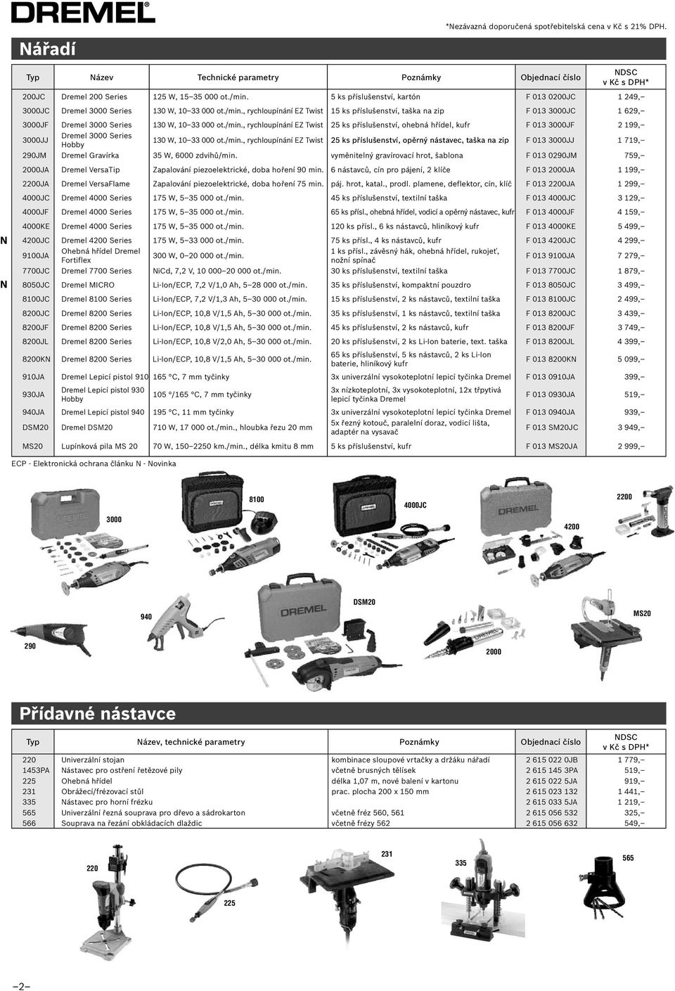 , rychloupínání EZ Twist 15 ks příslušenství, taška na zip F 013 3000JC 1 629, 3000JF Dremel 3000 Series 130 W, 10 33 000 ot./min.