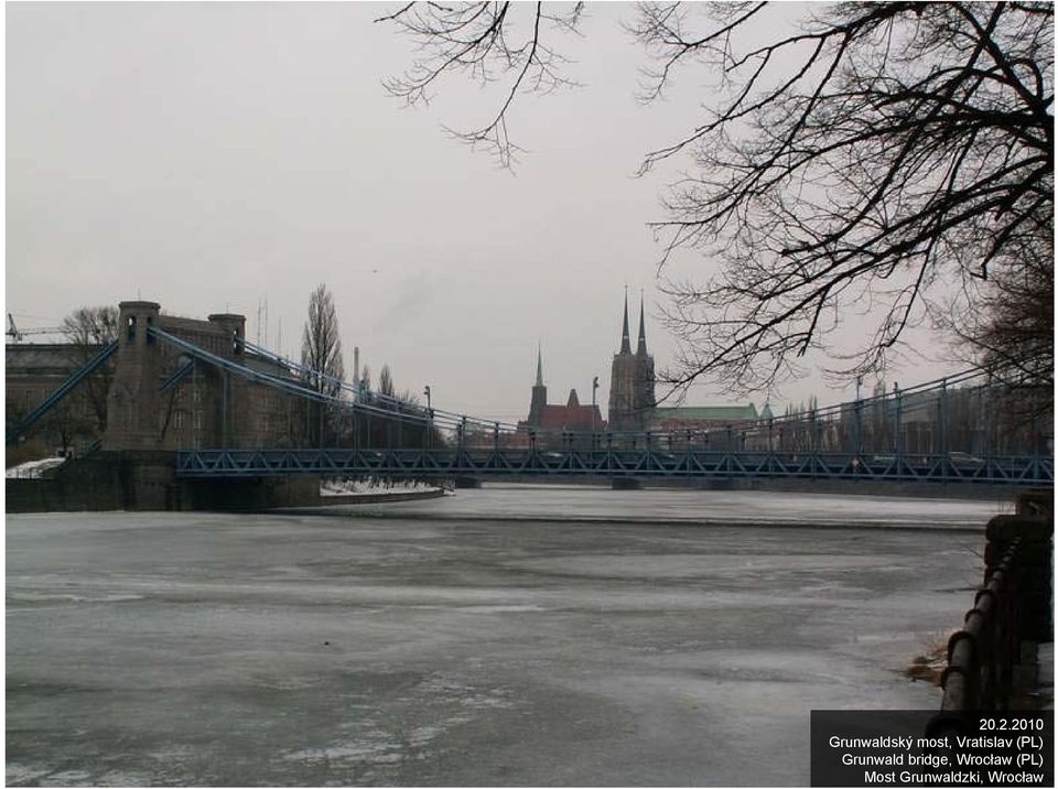 Grunwald bridge, Wrocław