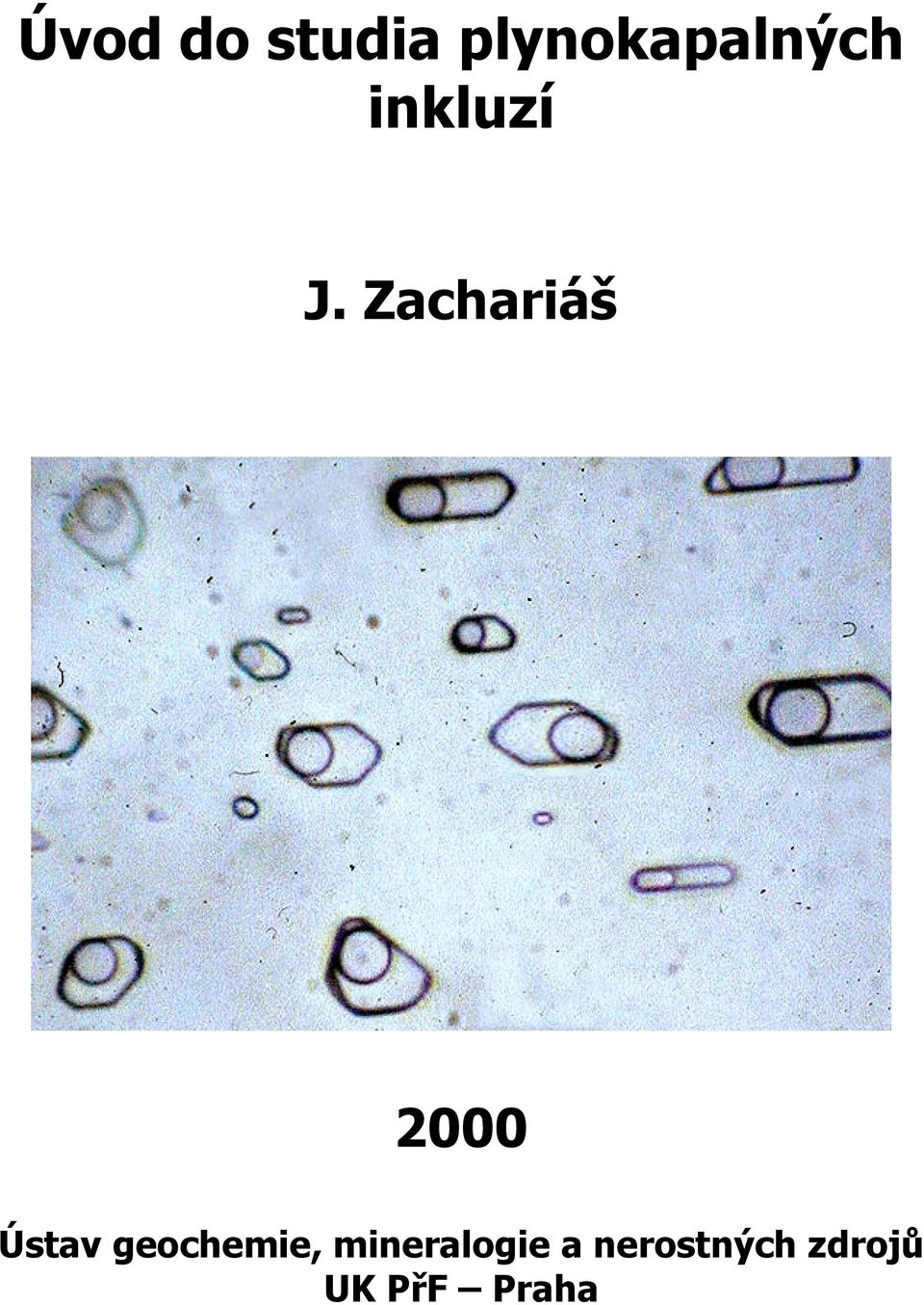 Zachariáš 2000 Ústav