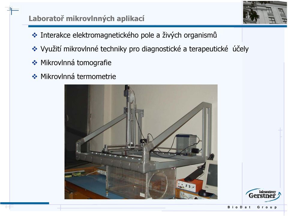 Využití mikrovlnné techniky pro diagnostické a