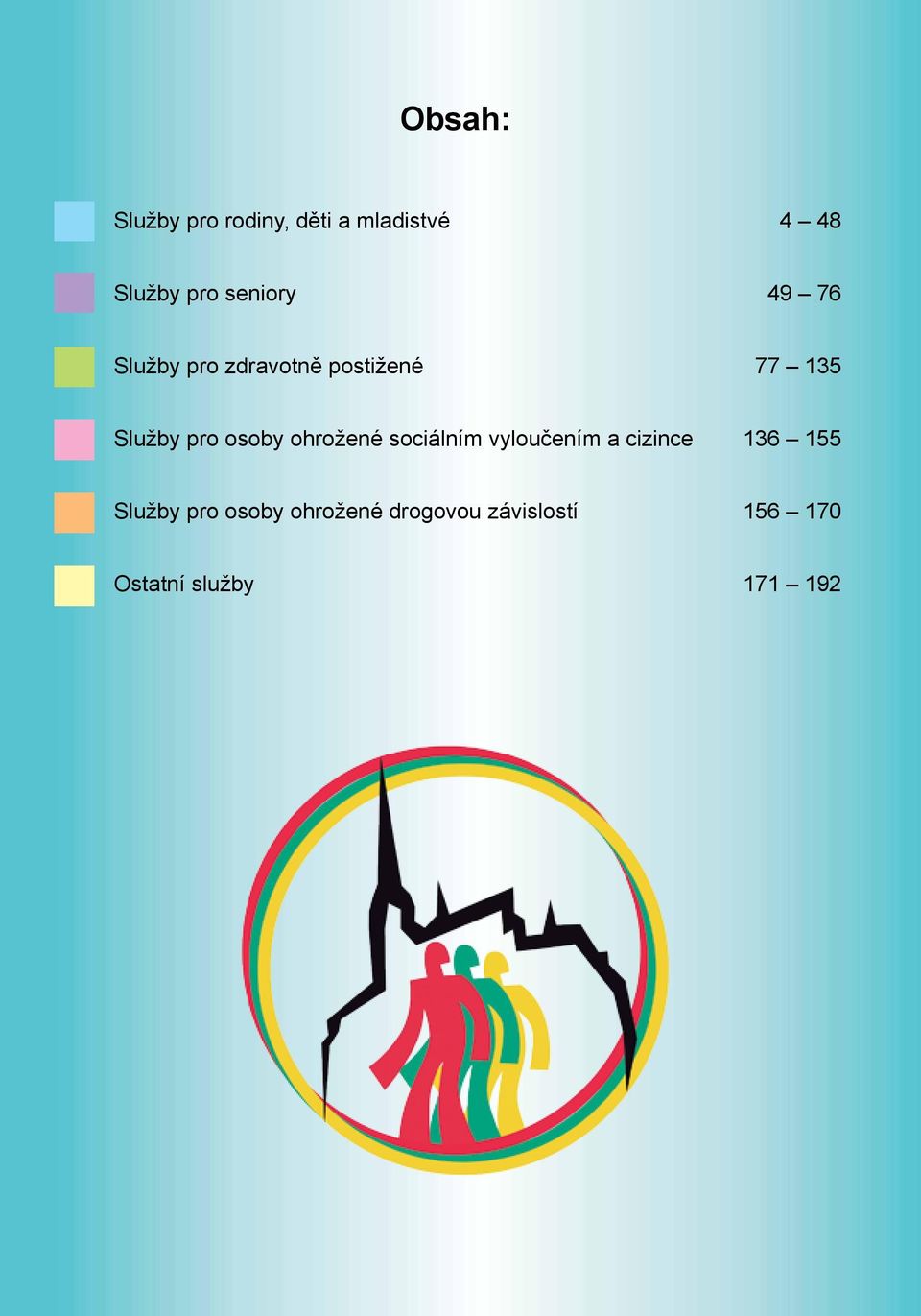 osoby ohrožené sociálním vyloučením a cizince 136 155 Služby