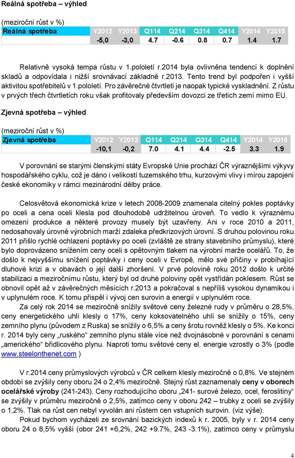 Pro závěrečné čtvrtletí je naopak typické vyskladnění. Z růstu v prvých třech čtvrtletích roku však profitovaly především dovozci ze třetích zemí mimo EU.