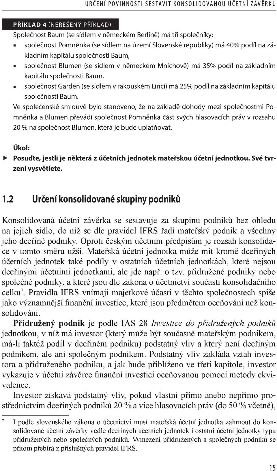 rakouském Linci) má 25% podíl na základním kapitálu společnosti Baum.