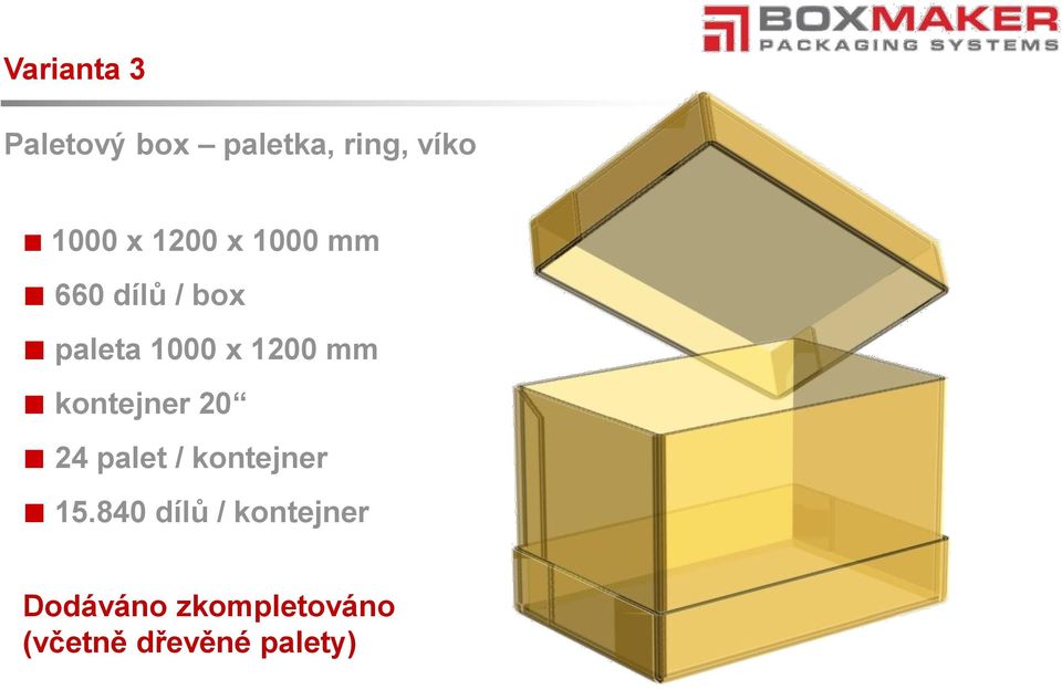 kontejner 20 24 palet / kontejner 15.