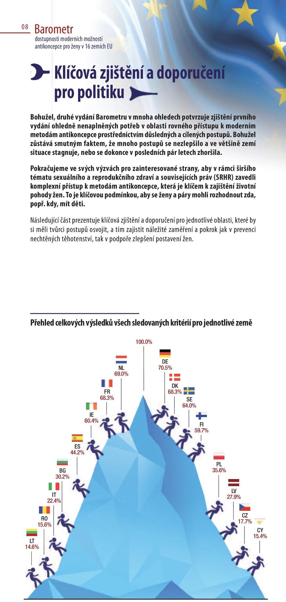 Bohužel zůstává smutným faktem, že mnoho postupů se nezlepšilo a ve většině zemí situace stagnuje, nebo se dokonce v posledních pár letech zhoršila.