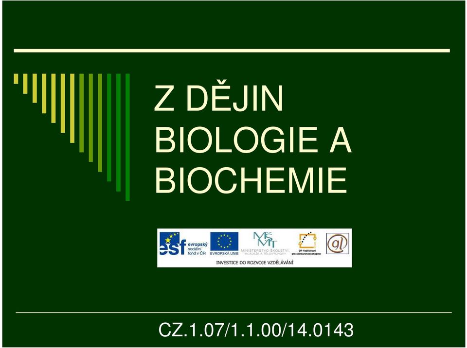 BIOCHEMIE CZ.