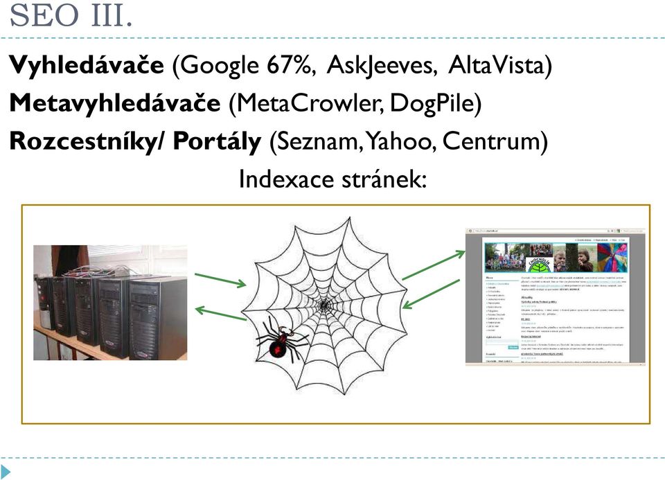 AltaVista) Metavyhledávače