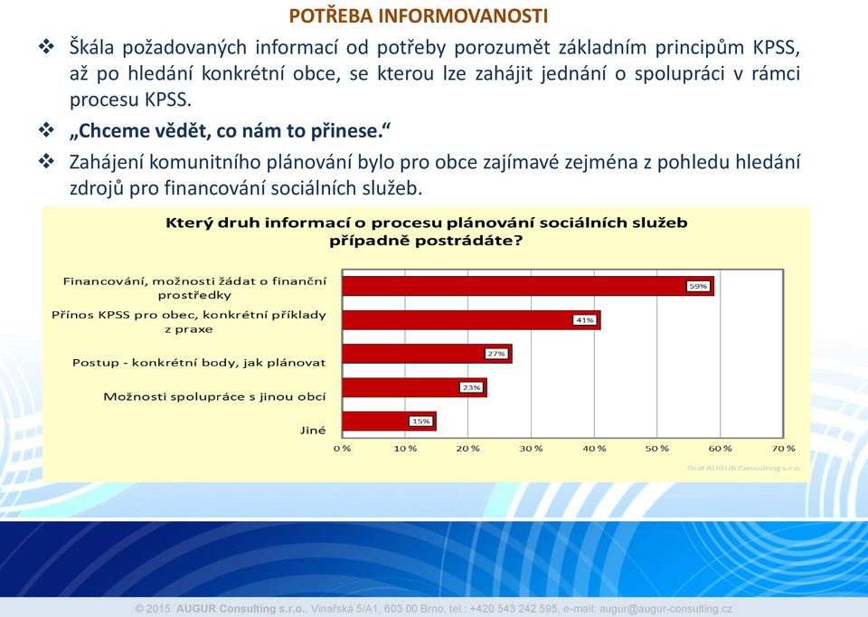 spolupráci v rámci procesu KPSS. Chceme vědět, co nám to přinese.