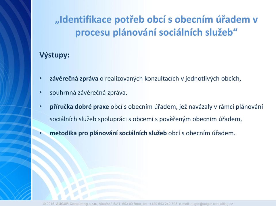 příručka dobré praxe obcí s obecním úřadem, jež navázaly v rámci plánování sociálních služeb