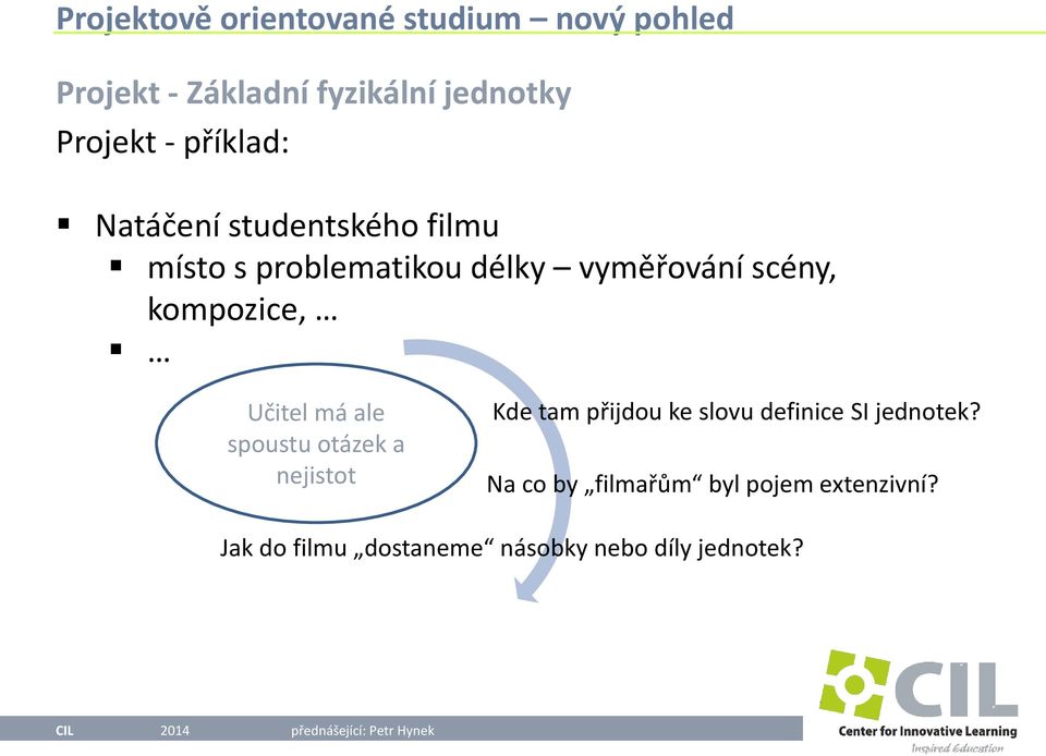 nejistot Kde tam přijdou ke slovu definice SI jednotek?