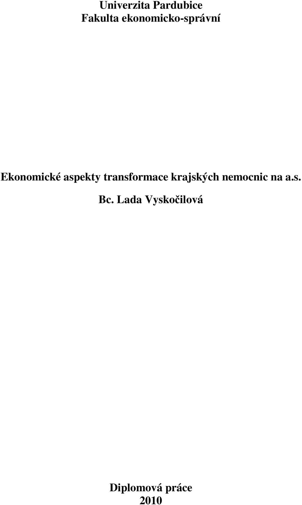 aspekty transformace krajských