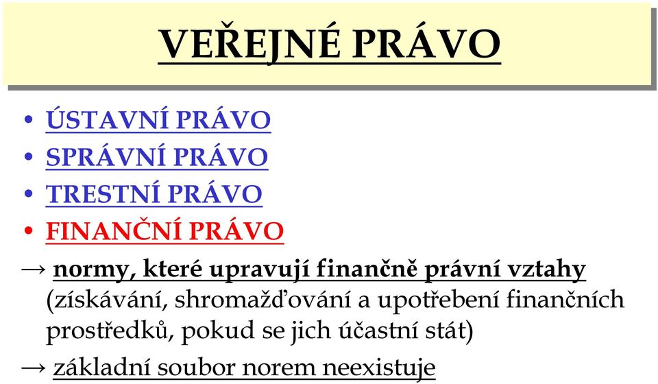 (získávání, shromažďování a upotřebení finančních
