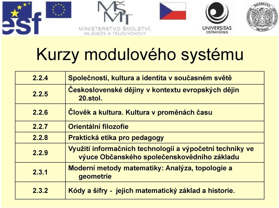 3.1 Využití informačních technologií a výpočetní techniky ve výuce Občanského společenskovědního základu Moderní metody