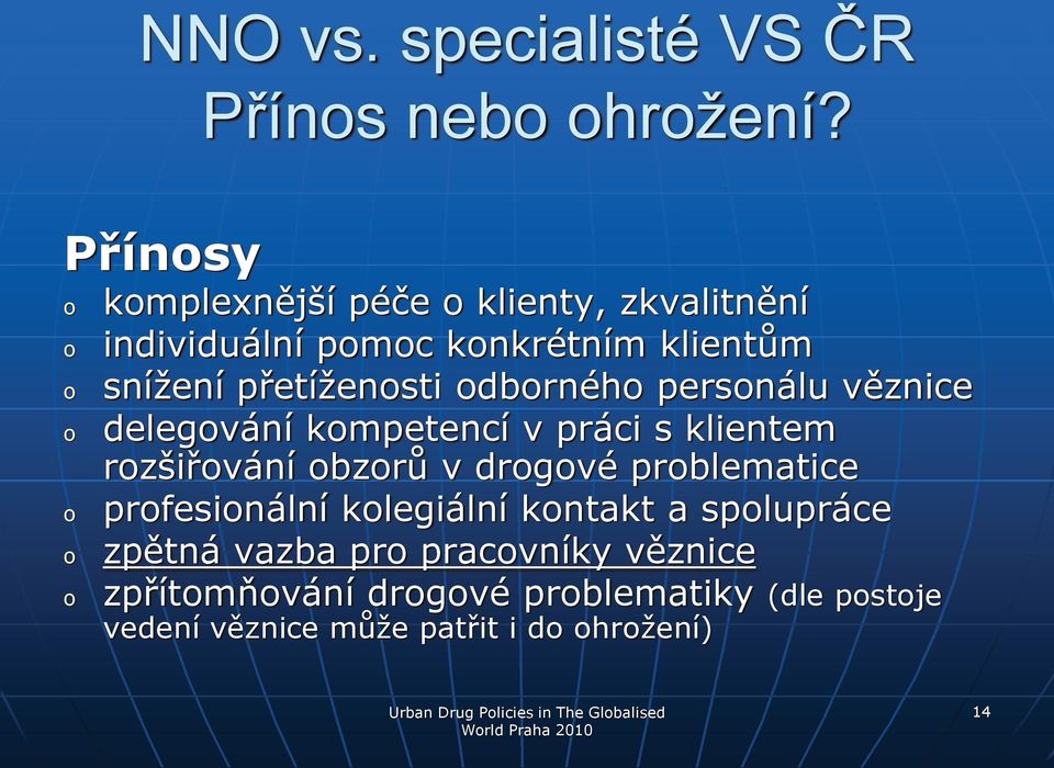 persnálu věznice delegvání kmpetencí v práci s klientem rzšiřvání bzrů v drgvé prblematice prfesinální klegiální