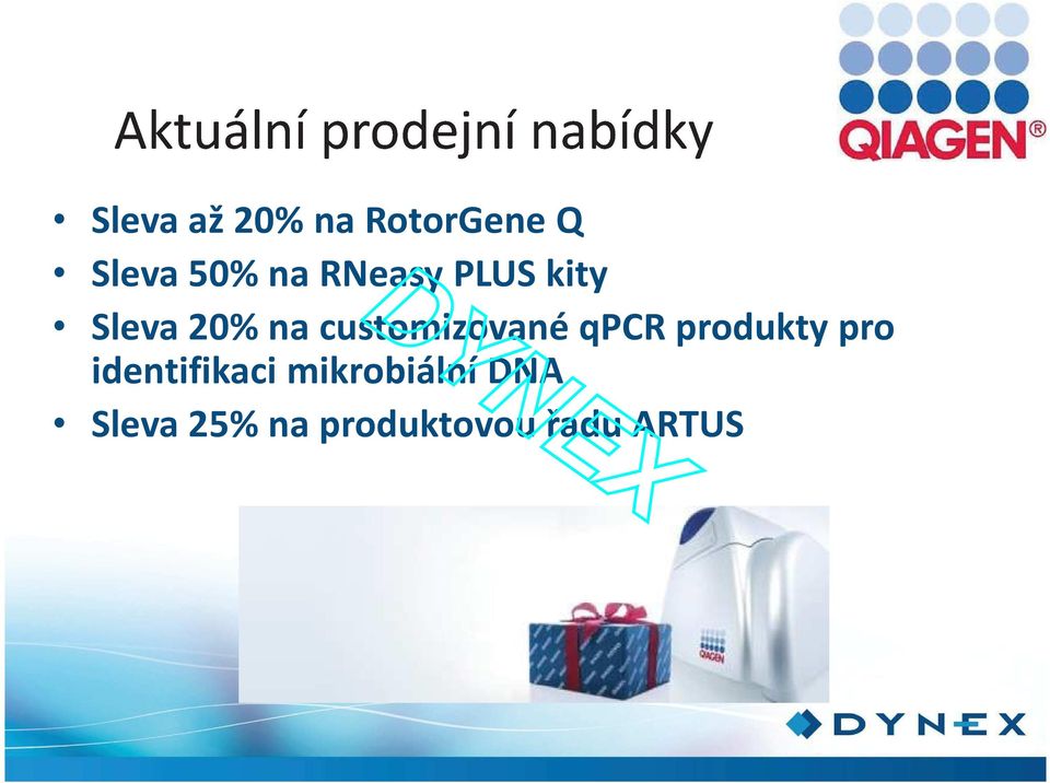 customizované qpcr produkty pro