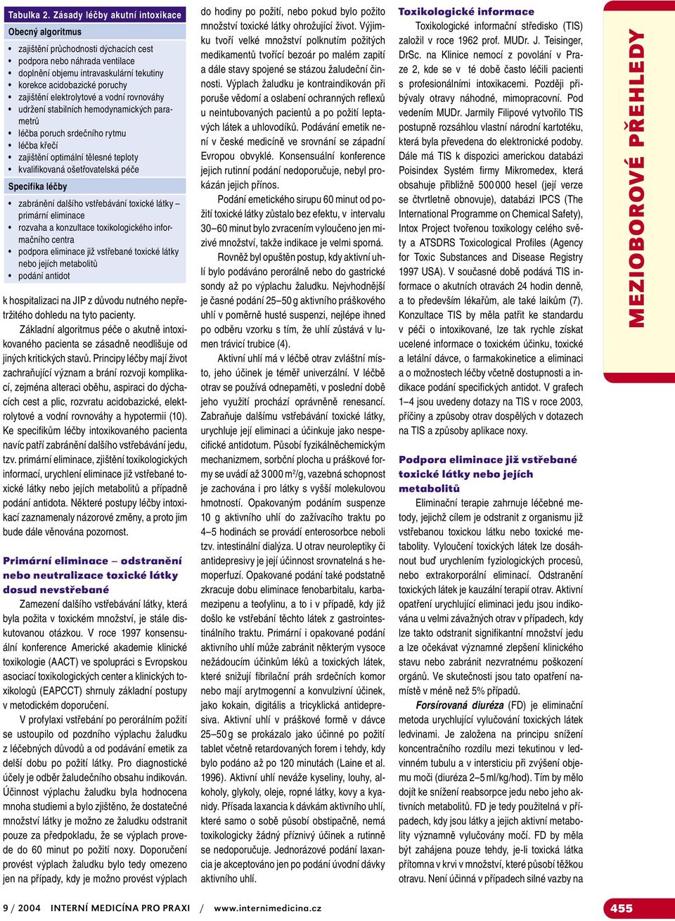 elektrolytové a vodní rovnováhy udržení stabilních hemodynamických parametrů léčba poruch srdečního rytmu léčba křečí zajištění optimální tělesné teploty kvalifikovaná ošetřovatelská péče Specifika