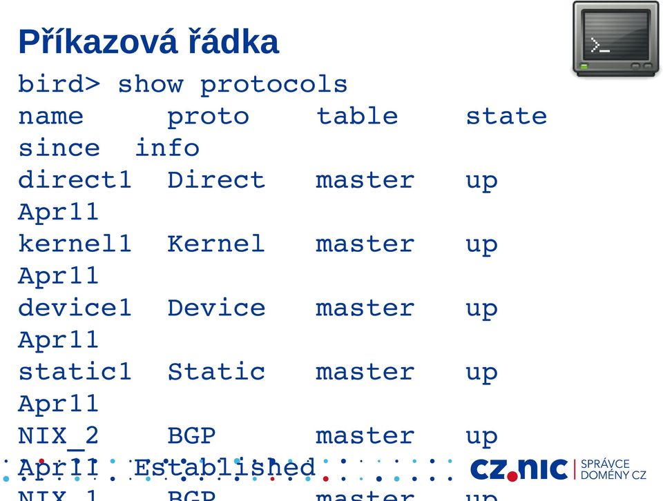 Kernel master up Apr11 device1 Device master up Apr11