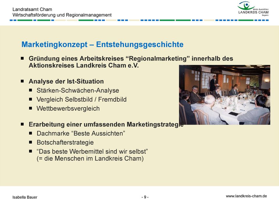 Analyse der Ist-Situation Stärken-Schwächen-Analyse Vergleich Selbstbild / Fremdbild