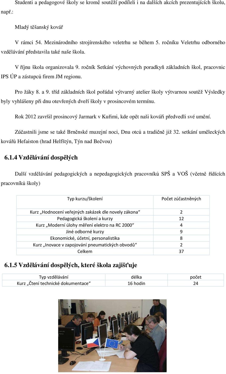 Pro žáky 8. a 9. tříd základních škol pořádal výtvarný atelier školy výtvarnou soutěž Výsledky byly vyhlášeny při dnu otevřených dveří školy v prosincovém termínu.