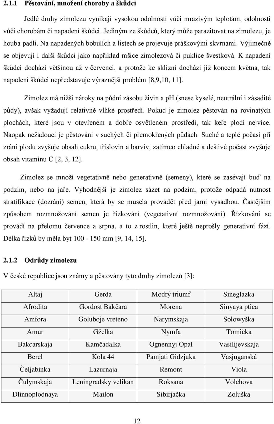 Výjimečně se objevují i další škůdci jako například mšice zimolezová či puklice švestková.