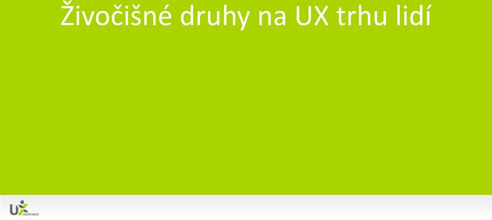 UX trhu