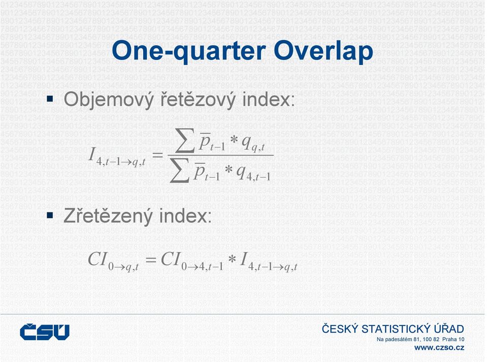 Zřeězený index: CI 0, = CI0