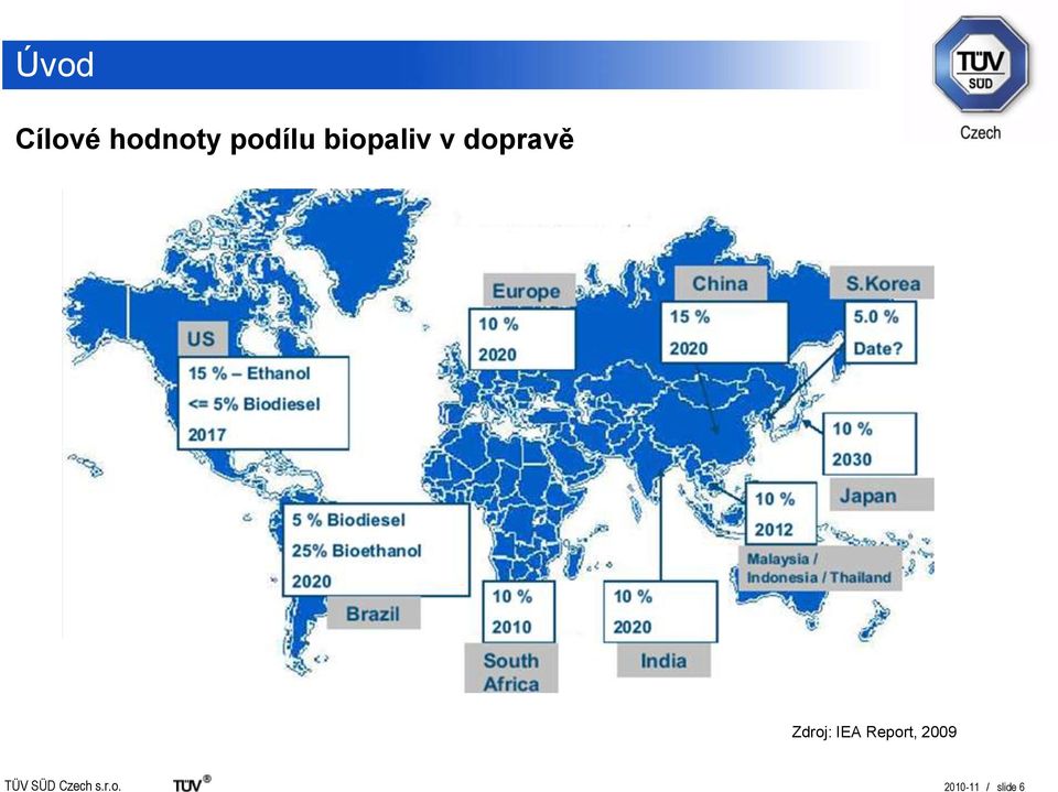 dopravě Zdroj: IEA