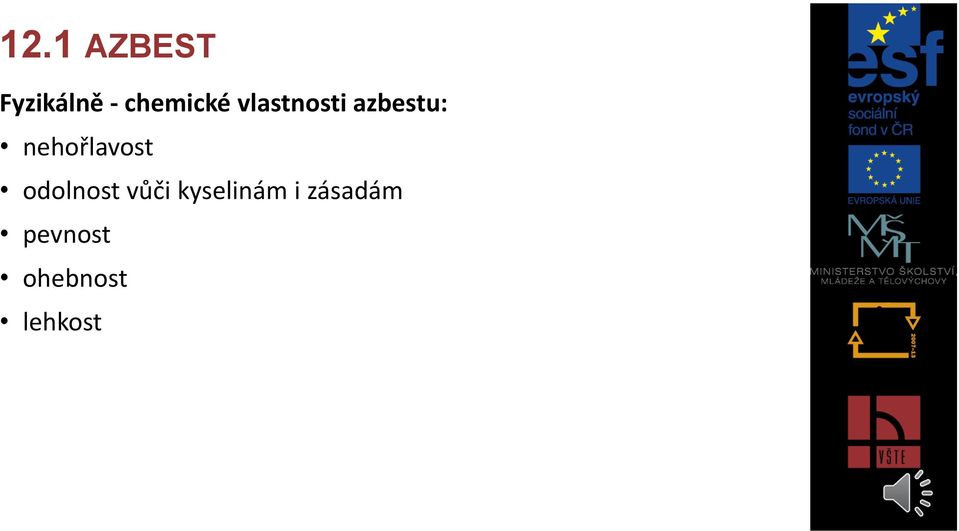 nehořlavost odolnost vůči